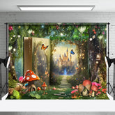 Lofaris Fairy Tale Book Enchanted Forest Spring Backdrop